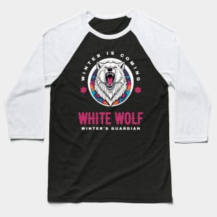 White Wolf Baseball T-Shirt